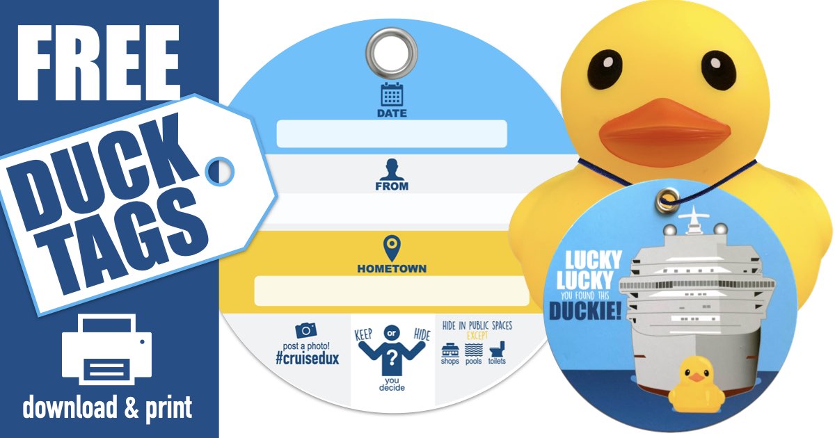 Carnival Cruise Ships Printable Editable Free Printable Cruising Duck Tags Carnival Cruise Ships Printable Editable Free Printable Cruising Duck Tags