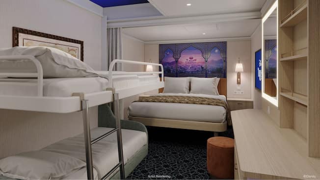 Disney Treasure Deck 7 - Cabins & Activities