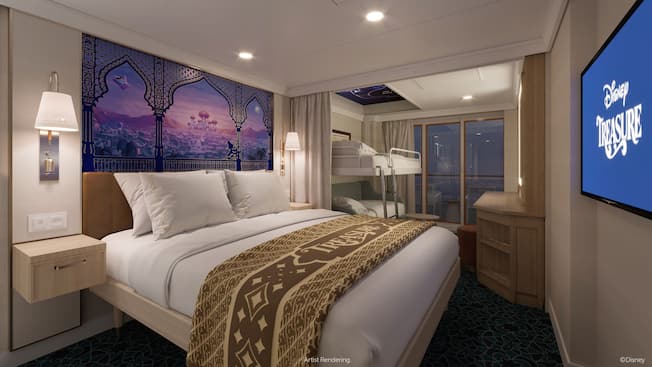 Disney デック 7個 disney-treasure-cabin-category