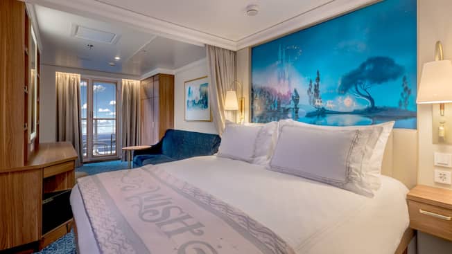 Disney Treasure Cabin 6604 - 4C Balcony Stateroom