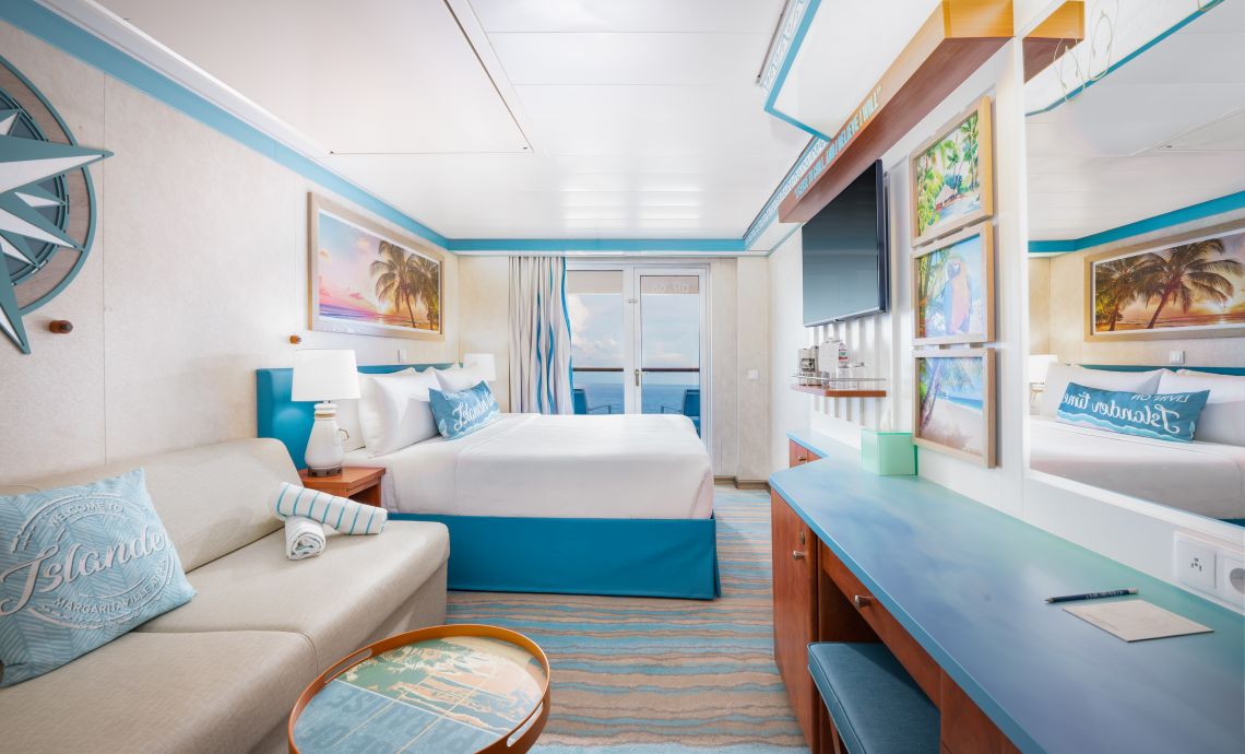 まりページ Margaritaville Islander Cabin 8208 - BB Balcony Stateroom