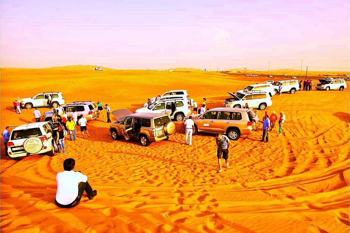 Abu Dhabi desert safari with sand boarding with BBQ dinner | MyHolidaysAdventures - Image 2