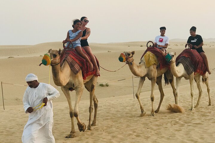 Abu Dhabi Morning Desert Safari,Dune Bashing,Sandboarding,Camel Riding&Quad Bike - Image 5