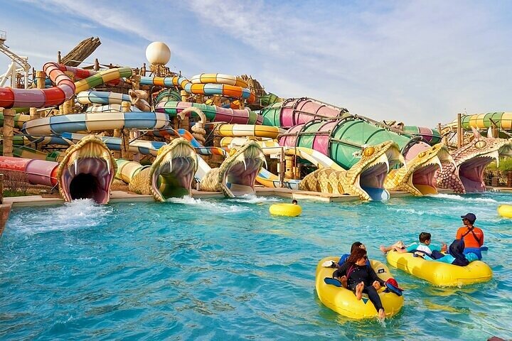 Abu Dhabi Yas Waterworld Tickets With Meal  - Image 3