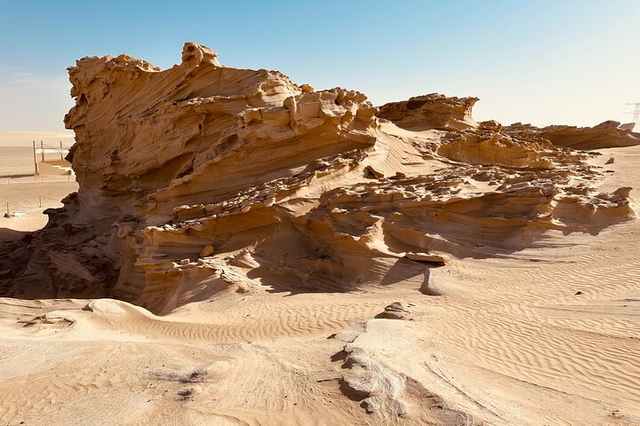 Al Wathba Fossil Dunes & Long Salt Lake Tour in Abu Dhabi - Image 1