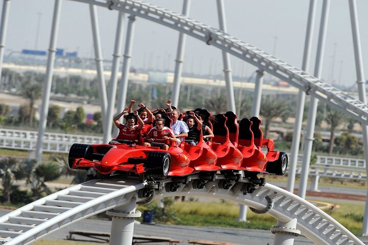Ferrari world & Warner bros. parks with transfer from Dubai - Image 1