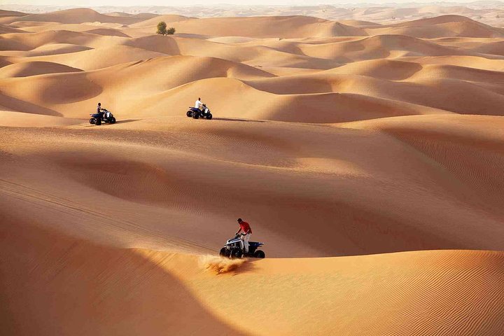 Morning Desert Safari with Quad Bike Tour Abu Dhabi  - Image 4