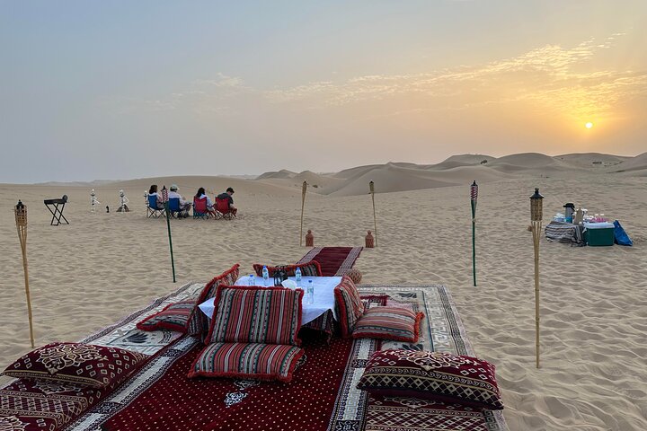 Private Overnight Camping in Liwa with BBQ Dinner & Breakfast - Image 1