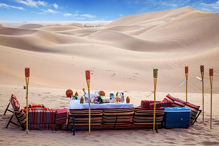 Private Romantic Dinner in Desert Abu Dhabi with Hot BBQ Dinner  - Image 2