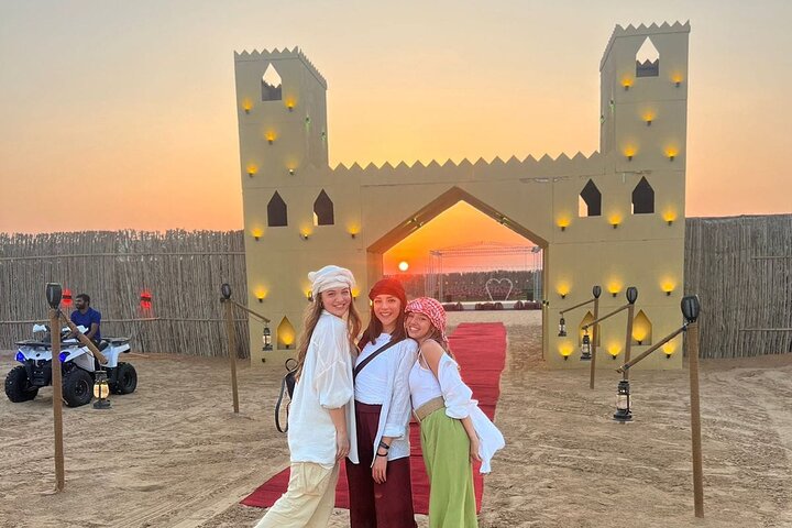 VIP Desert Safari Abu Dhabi with Private Seating Area - Image 1