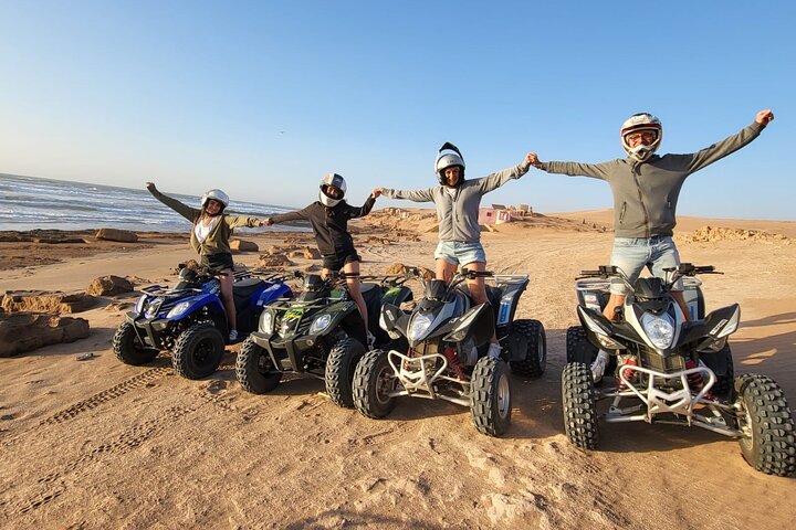 Agadir Quad Biking Adventure in Sand Dune and Beach - Image 1