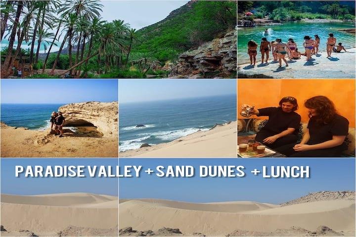Full Day Trip To Paradise Valley & Sahara Dunes (Desert) With Lunch - Image 1
