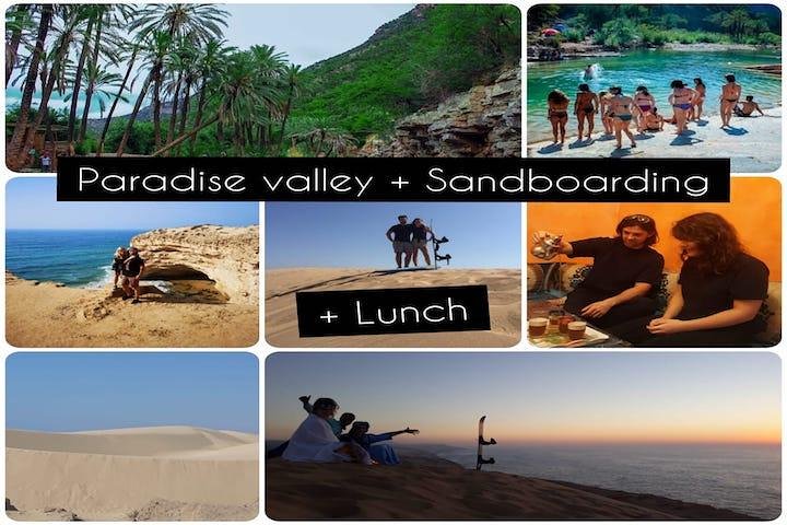  Full day Trip To Paradise valley & Sandboarding (sand surfing) with Lunch - Image 1