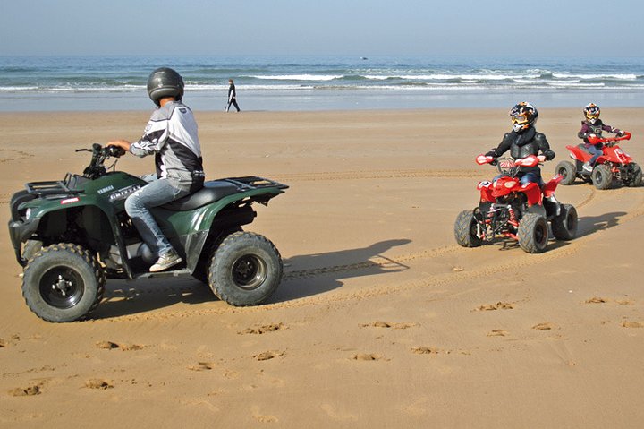  Quad bike Tour agadir in taghazoute beach transfer included - Image 1