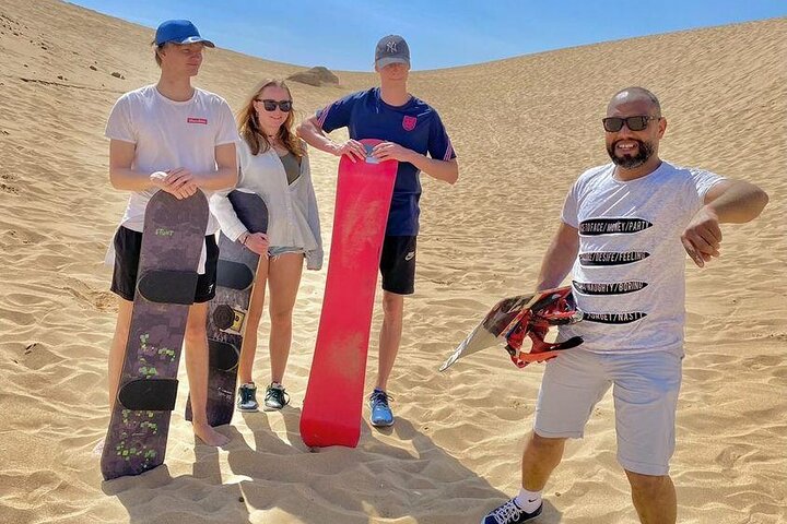 Sandboarding with Panoramic Views of the ocean and Agadir Desert - Image 3