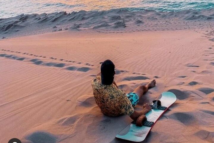 Sandboarding with Panoramic Views of the ocean and Agadir Desert - Image 5