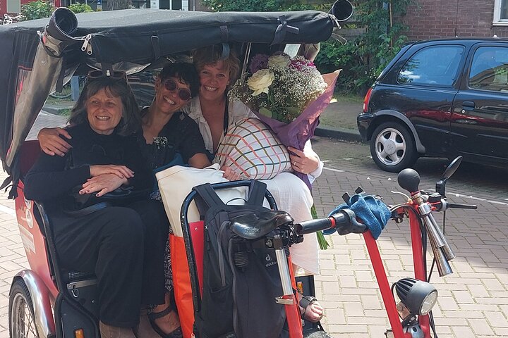1 Hour Private Amsterdam Rickshaw Tour  - Image 2