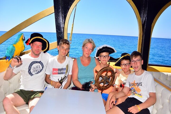 Antalya Pirate Boat Trip w/Animations Lunch & Free Hotel Transfer - Image 3