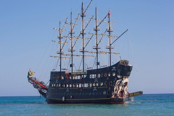 Big Kral Pirate Boat Trip From Antalya W/Lunch & Unlimited Drinks - Image 5