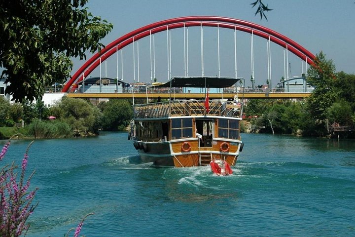 Manavgat Bazaar Boat Trip Lunch and Soft Drink Included from Side - Image 2