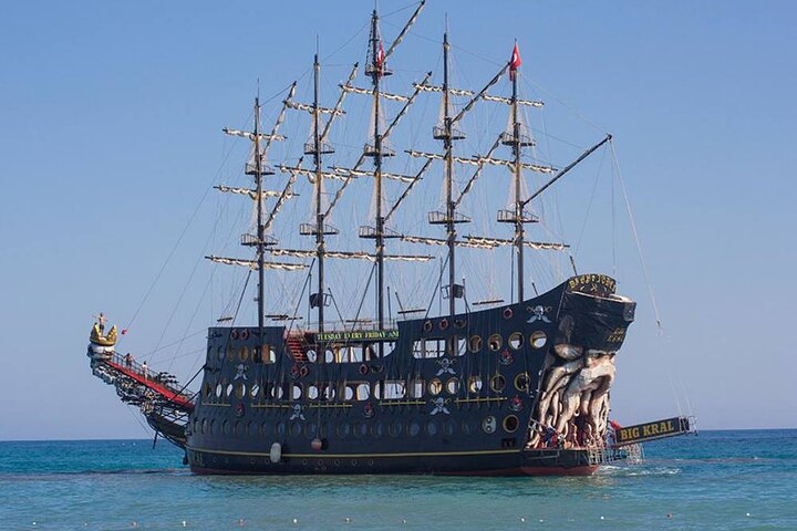 Side Big Kral Pirate Boat Trip - Biggest Pirate Boat Ever - Image 2