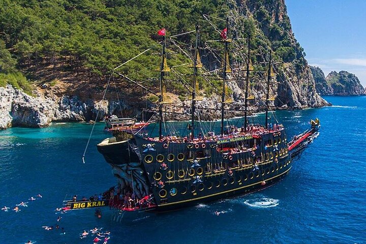 Side Big Kral Pirate Boat Trip - Biggest Pirate Boat Ever - Image 1