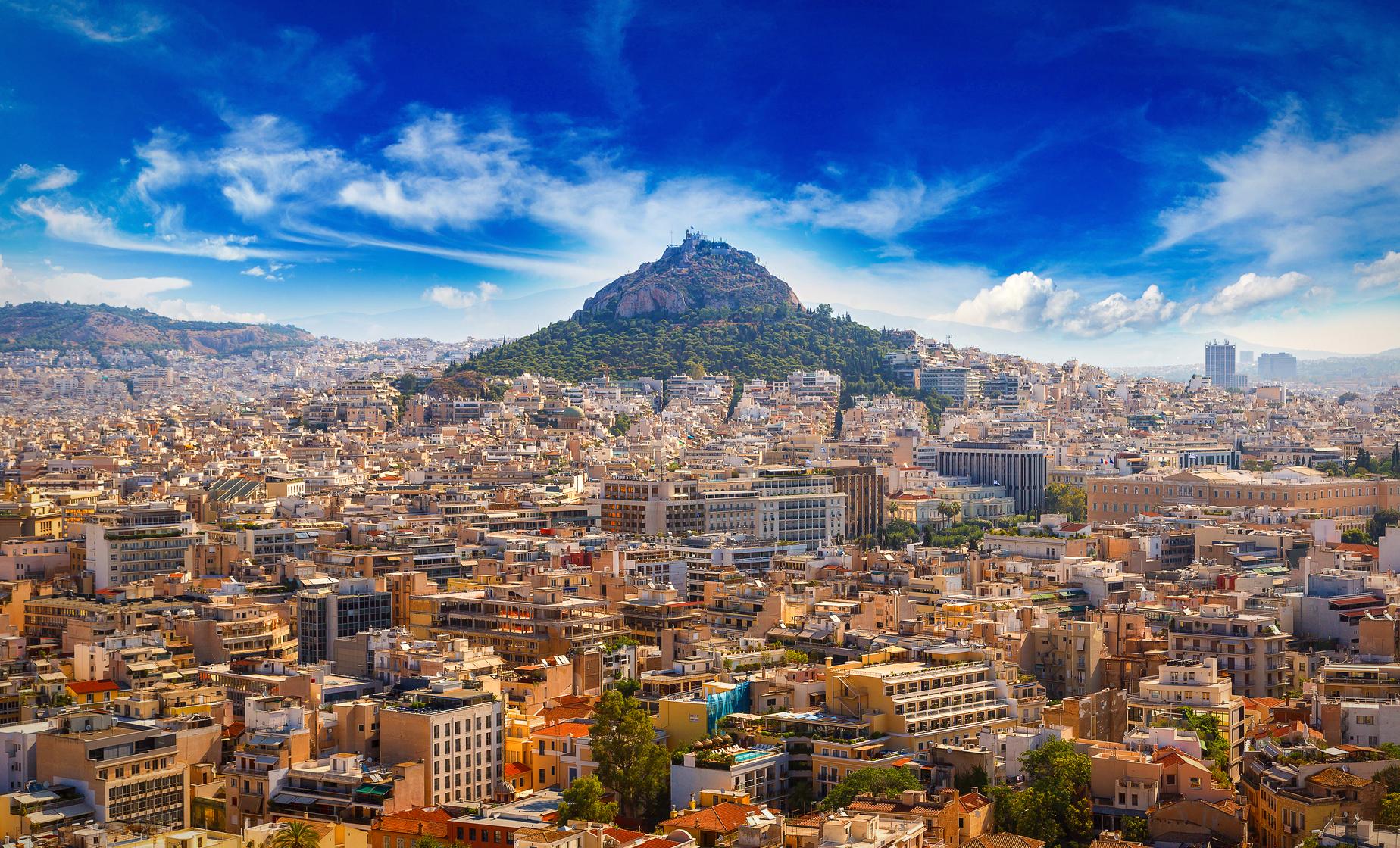 Private Views of Athens from Mount Lycabettus by Underground Railway - Image 1