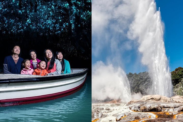 Waitomo Caves & Rotorua Small Group Tour including Te Puia from Auckland  - Image 1