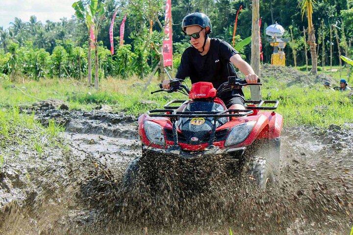 Bali ATV Quad Adventure - Ubud Monkey Forest and Waterfall - Image 3