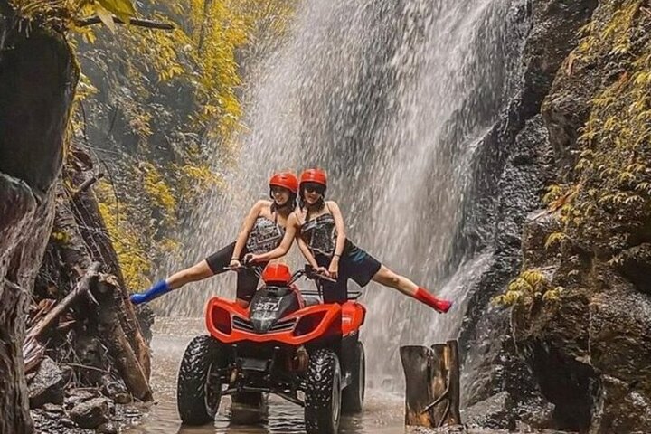 Bali ATV Quad Adventure - Ubud Monkey Forest and Waterfall - Image 4