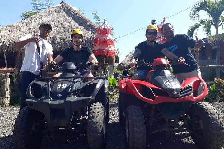 Best of Ubud Adventure: Ayung Rafting - ATV - Quad Bike with Private Transport - Image 1