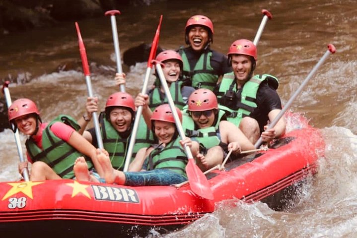 Jungle Swing and Bali Ubud Rafting with Lunch Transport - Image 1