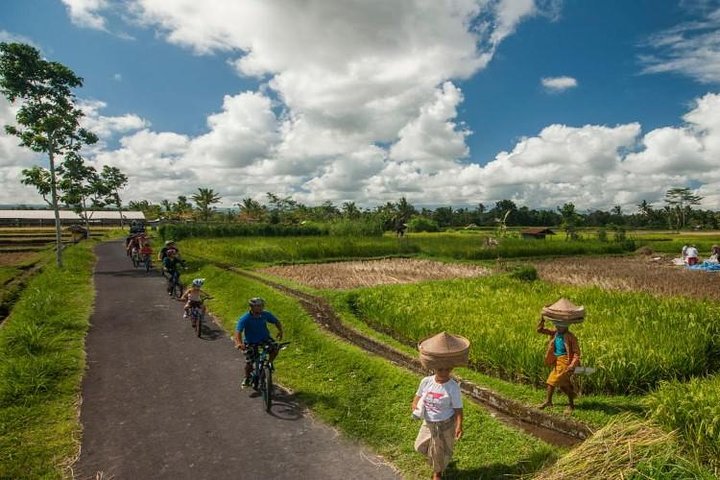 Ubud Village Cycling with 2 Hours Balinese Spa - Image 1