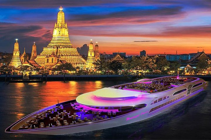 BANGKOK: Candle Light Dinner Cruise with Life Music by Grand Pearl - Image 1