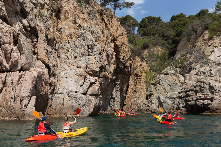 From Barcelona: Tossa de Mar Kayak & Snorkel Tour with Lunch - Image 3