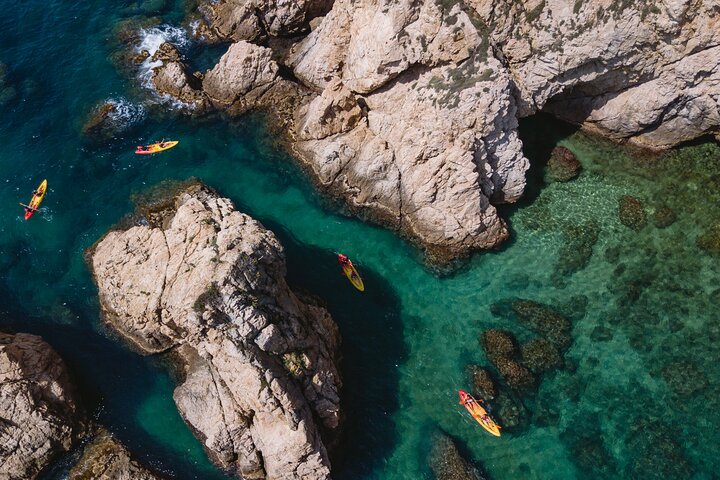 From Barcelona: Tossa de Mar Kayak & Snorkel Tour with Lunch - Image 1