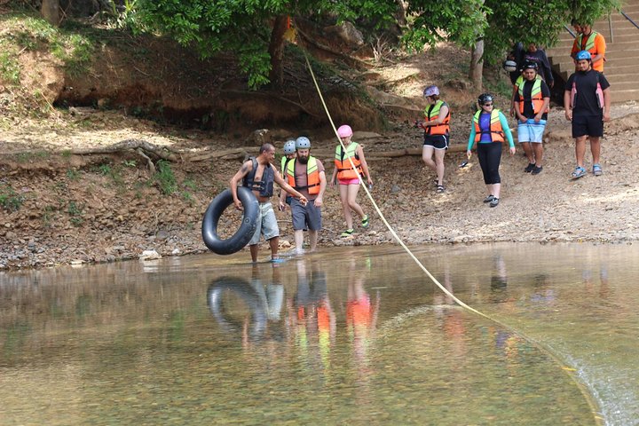 Cave Tubing and Zip line Combo Tour from Belize City with Belizean Lunch Special - Image 1