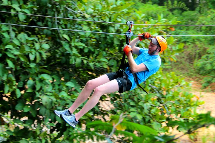 Private Jungle Zip Line Adventure From Belize City - Image 1