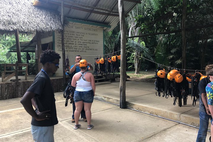 Rain forest Zip Line Adventure & Belize sign & Rum Factory from Belize City - Image 2