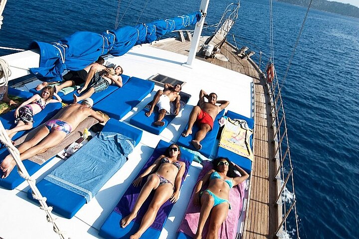 Bodrum Private Gulet Cruise with a Mediterranean Lunch - Image 2
