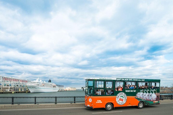 Boston Shore Excursion: Boston Hop-On Hop-Off Trolley Tour - Image 1