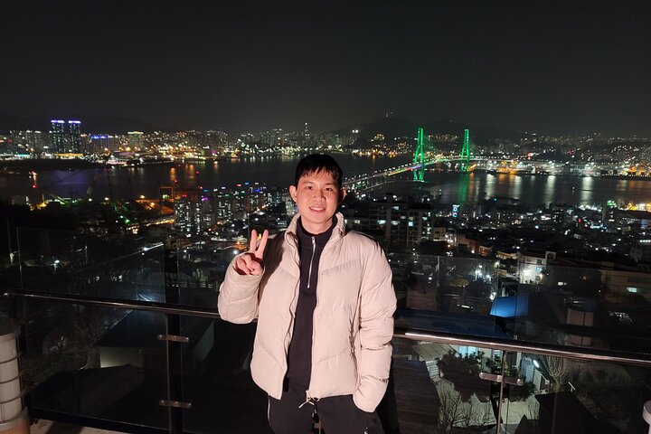 Enjoy the night view of Busan from Bongnaesan Mountain in Yeongdo. - Image 2