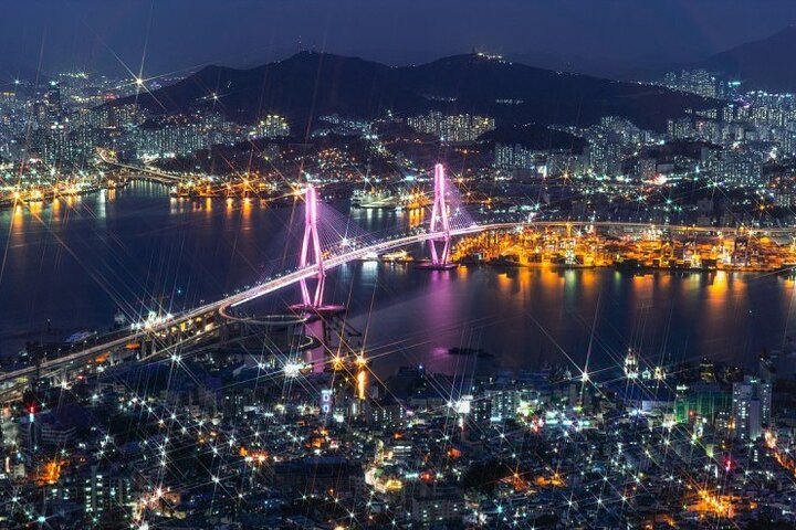 Enjoy the night view of Busan from Bongnaesan Mountain in Yeongdo. - Image 1