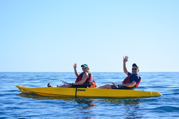 Cabo San Lucas Glass Bottom Kayak Tour and Snorkel at Two Bays - Image 1