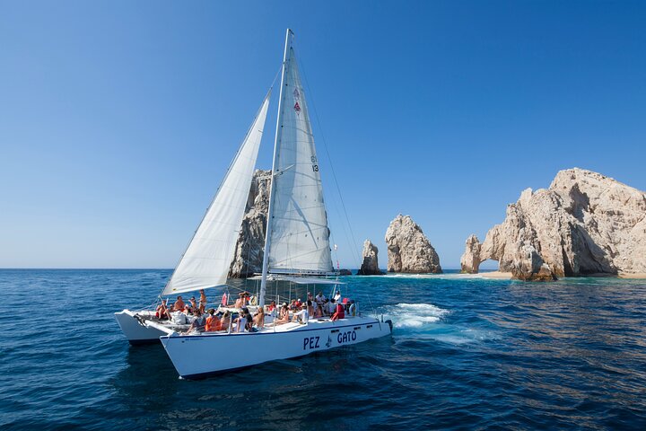 Cabo's Premier Catamaran Snorkeling Cruise - Image 1