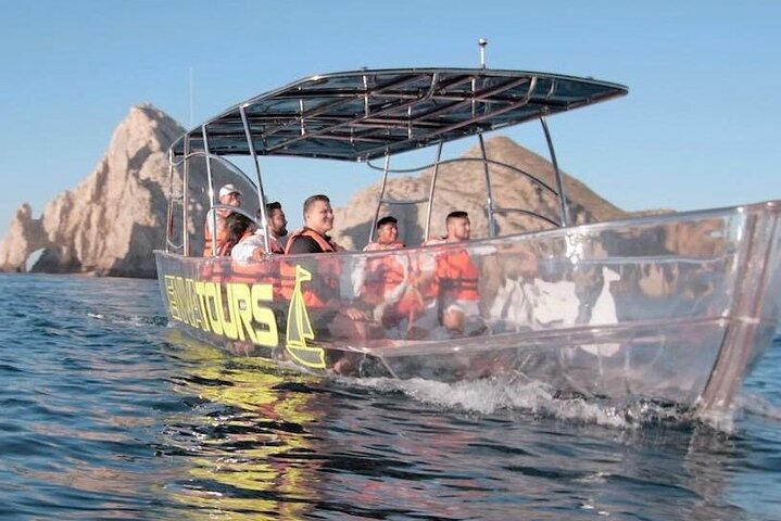 Clear Boat Tour to the Arch and Lovers Beach - Image 1