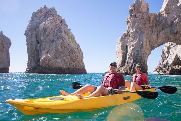 Private Los Cabos Arch and Playa del Amor Tour by Glass Bottom Kayak - Image 1