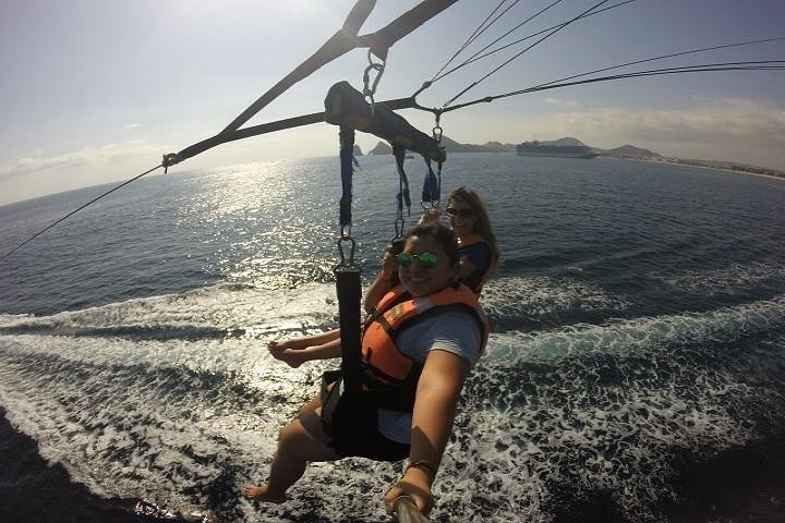 Single, or Double PARASAILING in Cabo with Views of The Arch - Image 4