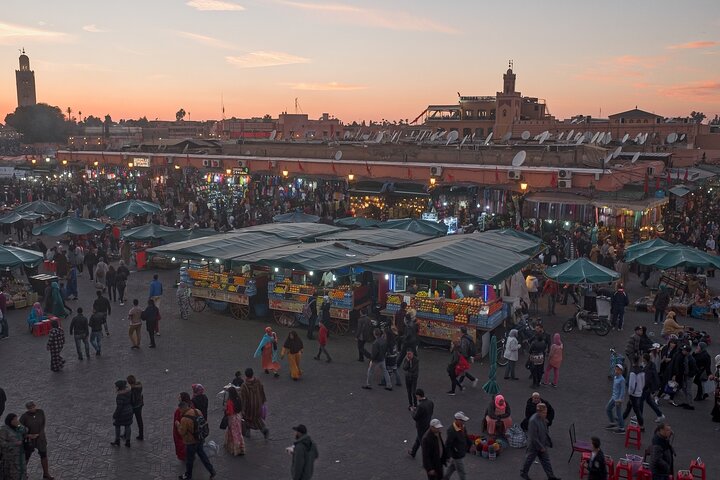 Casablanca to Marrakech Medina Day Trip - Image 1