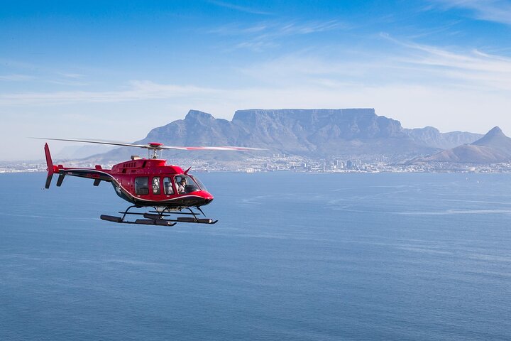 Cape Peninsula Helicopter Private Tour with Stellenbosch Wine Tasting & Lunch - Image 1
